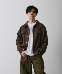 improves（インプローブス）の「スエードタッチ ポンチジャケット（ブルゾン）」