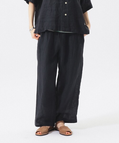 BEAMS BOY(ビームスボーイ)の「リネン ソリッド イージー(その他パンツ・レディース・ブラック/レッド/ターコイズブルー・ONE SIZE)」の18枚目の写真