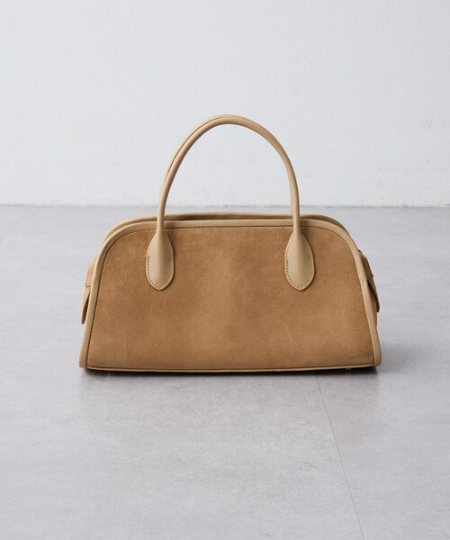 Whim Gazette（ウィムガゼット）の「ワイドボストンBAG（ボストンバッグ・レディース・ブラック/ベージュ・FREE）」の12枚目の写真