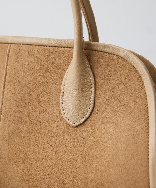 Whim Gazette（ウィムガゼット）の「ワイドボストンBAG（ボストンバッグ・レディース・ブラック/ベージュ・FREE）」の16枚目の写真