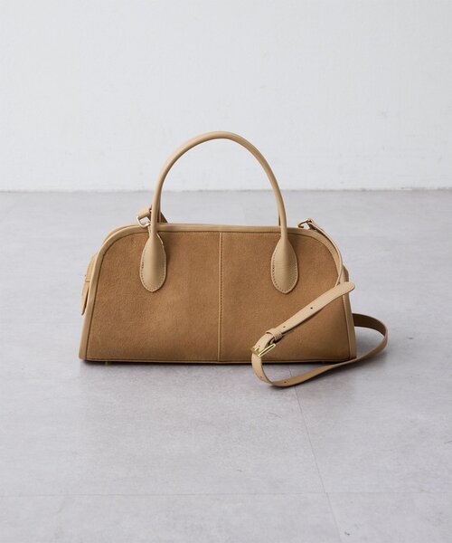 Whim Gazette（ウィムガゼット）の「ワイドボストンBAG（ボストンバッグ・レディース・ブラック/ベージュ・FREE）」の19枚目の写真