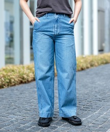 D.M.G. | [D.M.G / ディーエムジー] 10ozジェルドデニム ワークストレートパンツ(デニムパンツ)