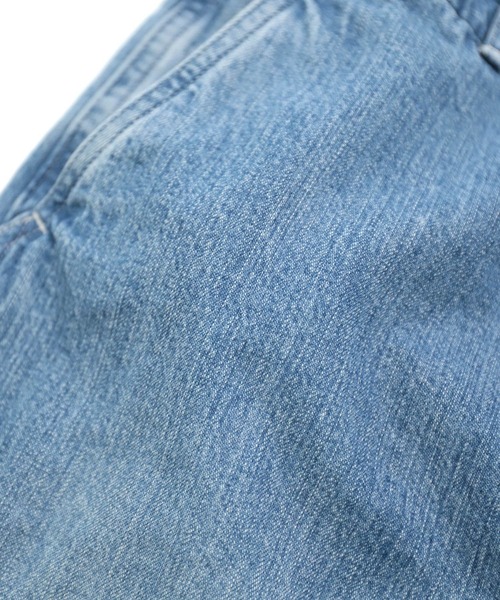 D.M.G.（ドミンゴ）の「[D.M.G / ディーエムジー] 10ozジェルドデニム ワークストレートパンツ（デニムパンツ・レディース・ライトインディゴブルー・M/L/SS/S）」の13枚目の写真