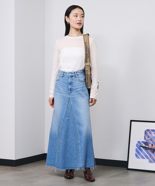 OUTDOOR PRODUCTS（アウトドアプロダクツ）の「【ROSE BUD別注】(OUTDOOR) JACQUARD TAPE TOTE（トートバッグ・レディース・ブラック/イエロー・ONE SIZE）」の9枚目の写真