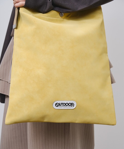 OUTDOOR PRODUCTS（アウトドアプロダクツ）の「【ROSE BUD別注】(OUTDOOR) JACQUARD TAPE TOTE（トートバッグ・レディース・ブラック/イエロー・ONE SIZE）」の19枚目の写真