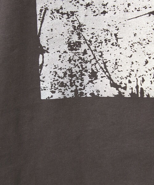 green label relaxing(グリーンレーベルリラクシング)の「【WEB限定】<at ease>メタリックプリント ロングスリーブ カットソー(Tシャツ/カットソー・レディース・ホワイト/ダークグレー・FREE)」の19枚目の写真