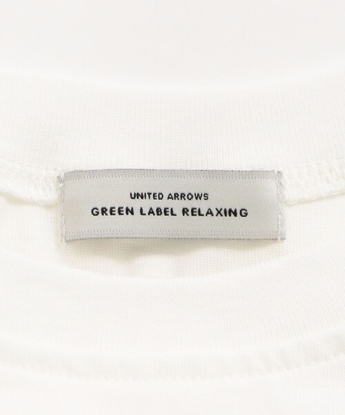 green label relaxing(グリーンレーベルリラクシング)の「【WEB限定】<at ease>メタリックプリント ロングスリーブ カットソー(Tシャツ/カットソー・レディース・ホワイト/ダークグレー・FREE)」の20枚目の写真