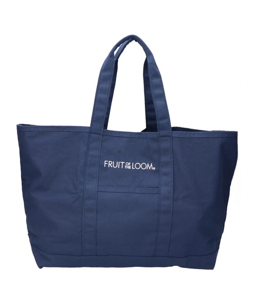 FRUIT OF THE LOOM(フルーツオブザルーム)の「【FRUIT OF THE LOOM/フルーツオブザルーム】【FRUIT OF THE LOOM/フルーツオブザルーム】CANVAS BIG TOTE BAG / キャンバスビッグトートバッグ(トートバッグ・レディース・イエロー/ホワイト/ピンク/グリーン/グレー/ブラック/ネイビー・FREE)」の5枚目の写真