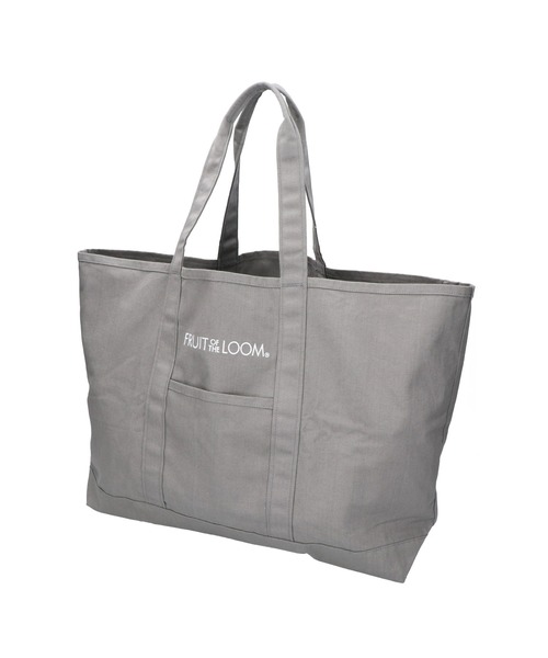 FRUIT OF THE LOOM(フルーツオブザルーム)の「【FRUIT OF THE LOOM/フルーツオブザルーム】【FRUIT OF THE LOOM/フルーツオブザルーム】CANVAS BIG TOTE BAG / キャンバスビッグトートバッグ(トートバッグ・レディース・イエロー/ホワイト/ピンク/グリーン/グレー/ブラック/ネイビー・FREE)」の8枚目の写真