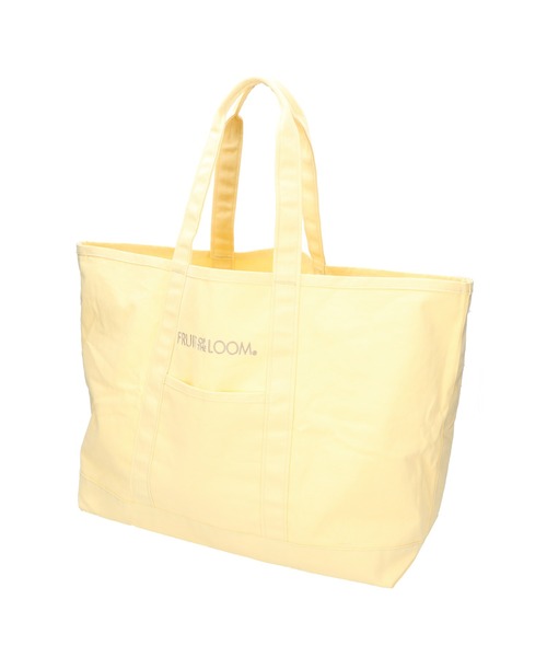FRUIT OF THE LOOM(フルーツオブザルーム)の「【FRUIT OF THE LOOM/フルーツオブザルーム】【FRUIT OF THE LOOM/フルーツオブザルーム】CANVAS BIG TOTE BAG / キャンバスビッグトートバッグ(トートバッグ・レディース・イエロー/ホワイト/ピンク/グリーン/グレー/ブラック/ネイビー・FREE)」の17枚目の写真