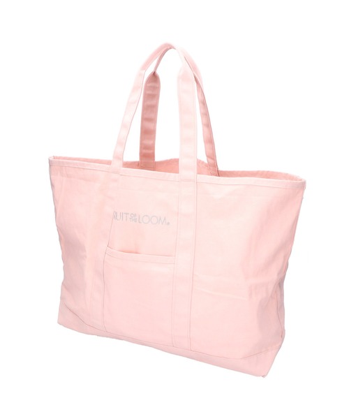 FRUIT OF THE LOOM(フルーツオブザルーム)の「【FRUIT OF THE LOOM/フルーツオブザルーム】【FRUIT OF THE LOOM/フルーツオブザルーム】CANVAS BIG TOTE BAG / キャンバスビッグトートバッグ(トートバッグ・レディース・イエロー/ホワイト/ピンク/グリーン/グレー/ブラック/ネイビー・FREE)」の20枚目の写真