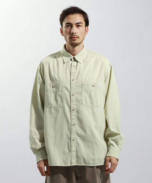 BAYFLOW(ベイフロー)の「Brightdaysシャツ(シャツ/ブラウス・メンズ・オフホワイト/チャコール/イエロー/オレンジ・MEDIUM/LARGE)」の13枚目の写真