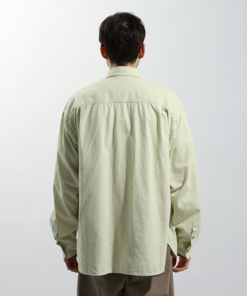 BAYFLOW(ベイフロー)の「Brightdaysシャツ(シャツ/ブラウス・メンズ・オフホワイト/チャコール/イエロー/オレンジ・MEDIUM/LARGE)」の15枚目の写真