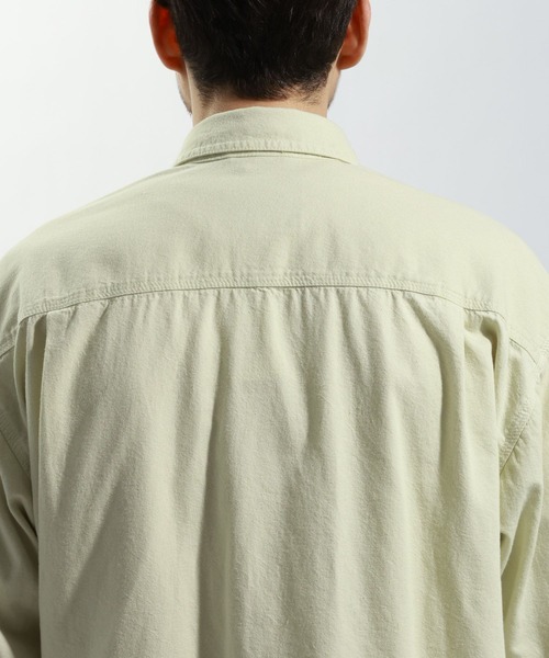 BAYFLOW(ベイフロー)の「Brightdaysシャツ(シャツ/ブラウス・メンズ・オフホワイト/チャコール/イエロー/オレンジ・MEDIUM/LARGE)」の18枚目の写真