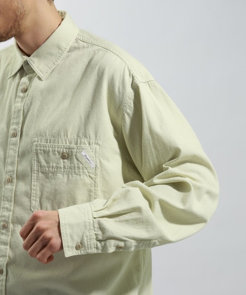 BAYFLOW(ベイフロー)の「Brightdaysシャツ(シャツ/ブラウス・メンズ・オフホワイト/チャコール/イエロー/オレンジ・MEDIUM/LARGE)」の19枚目の写真