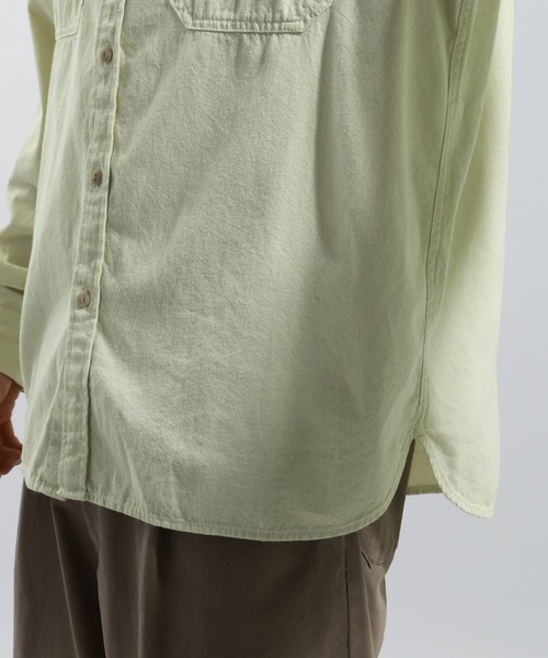 BAYFLOW(ベイフロー)の「Brightdaysシャツ(シャツ/ブラウス・メンズ・オフホワイト/チャコール/イエロー/オレンジ・MEDIUM/LARGE)」の21枚目の写真