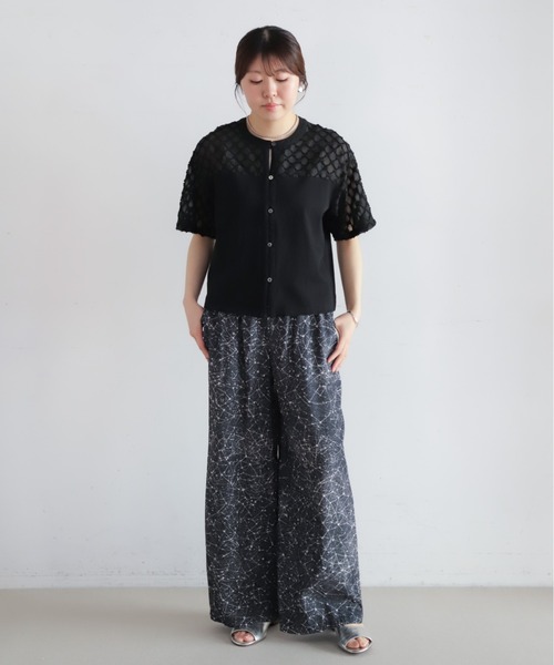 ツッキリジャガードコンビ 前開きプルオーバー | NOMBRE IMPAIR