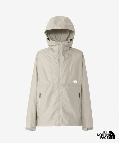 THE NORTH FACE（ザノースフェイス）の「THE NORTH FACE / ザ ノースフェイス COMPACT JACKET / NP72530（ナイロンジャケット・メンズ・カーキ/アイボリー/ブラック・LARGE/MEDIUM/SMALL）」の2枚目の写真
