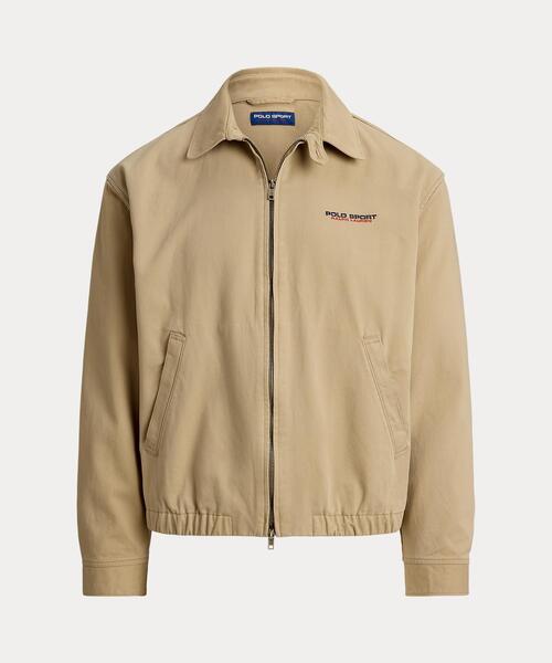 POLO RALPH LAUREN（ポロ ラルフ ローレン）の「ビッグ フィット Polo Sport ツイル ジャケット（ブルゾン・メンズ・ブラウン系3・S/M/L）」の4枚目の写真