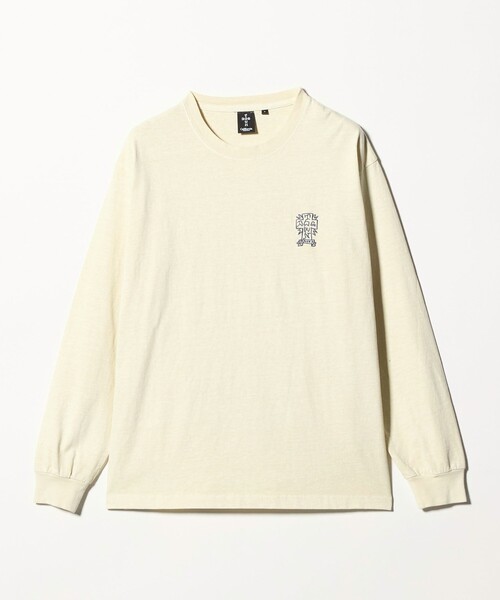 DOGTOWN(ドッグタウン)の「<DOGTOWN × CGS.>ピグメント ロングスリーブ Tシャツ 1(Tシャツ/カットソー・メンズ・ダークグレー/オフホワイト・M/XL/L)」の1枚目の写真