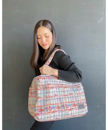 LEBELIER（ルベリエ）の「LINTONプリントトラベル2WAYボストン（トートバッグ）」