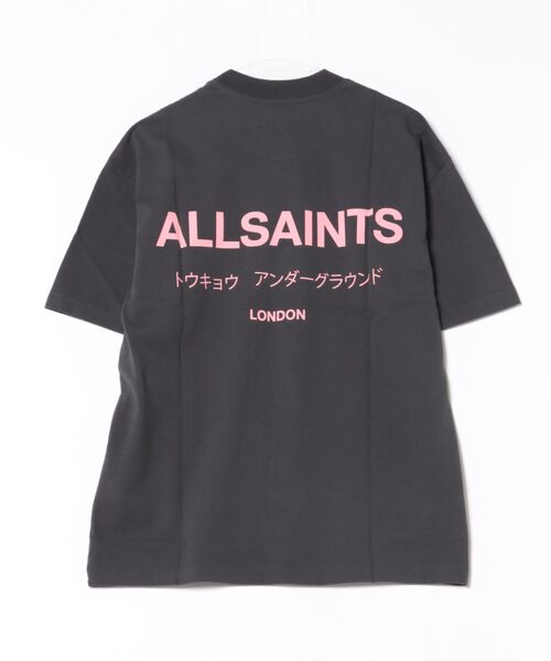 ALLSAINTS(オールセインツ)の「UNDERGROUND OVERSIZED CREW NECK T-SHIRT | アンダーグラウンド オーバーサイズ クルー ネック Tシャツ(Tシャツ/カットソー・メンズ・ブラック系その他・M/XS/S/L/XL)」の8枚目の写真