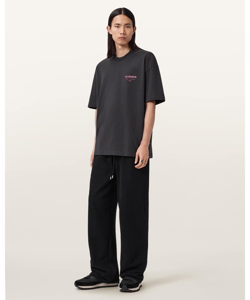 ALLSAINTS(オールセインツ)の「UNDERGROUND OVERSIZED CREW NECK T-SHIRT | アンダーグラウンド オーバーサイズ クルー ネック Tシャツ(Tシャツ/カットソー・メンズ・ブラック系その他・M/XS/S/L/XL)」の5枚目の写真