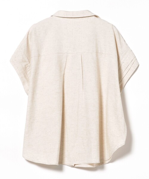 BEAMS HEART(ビームスハート)の「袖デザイン スキッパー シャツ(シャツ/ブラウス・レディース・オフホワイト/ネイビー/ブラウン系その他3・FREE)」の14枚目の写真