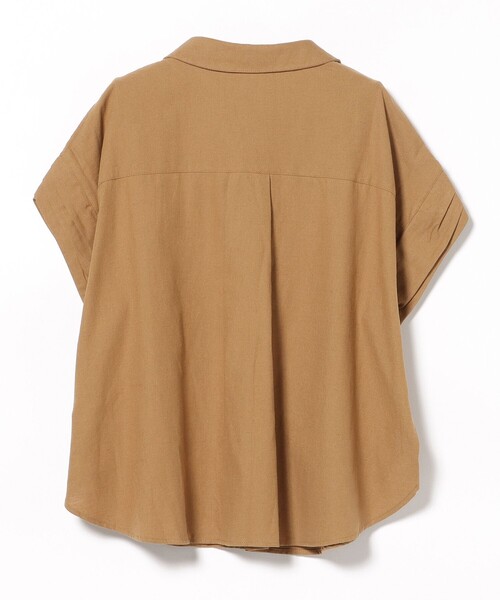 BEAMS HEART(ビームスハート)の「袖デザイン スキッパー シャツ(シャツ/ブラウス・レディース・オフホワイト/ネイビー/ブラウン系その他3・FREE)」の20枚目の写真