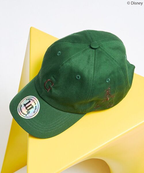Disney（ディズニー）の「【Mickey&Friends】イニシャル刺繍CAP（キャップ・レディース・グリーン/アイボリー/チャコールグレー/ブルー・FREE）」の17枚目の写真
