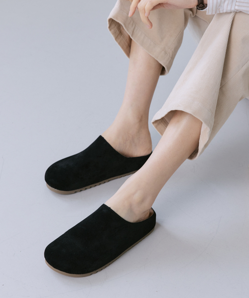 MOGAUS(モグアス)の「ウルフエコ天然牛革ミュール2カラー(サンダル・レディース・ベージュ/ブラック・23cm/24cm/25cm)」の6枚目の写真