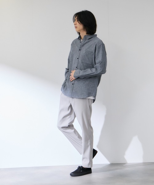 Mac-House(マックハウス)の「REAL STANDARDマイラクパンツ(その他パンツ・メンズ・ホワイト/チェック/ネイビー/ベージュ/グレー/チャコールグレー/ブラック/カーキ・S/M/L/XL)」の17枚目の写真