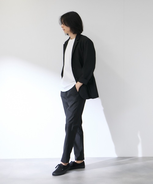 Mac-House(マックハウス)の「REAL STANDARDマイラクパンツ(その他パンツ・メンズ・ホワイト/チェック/ネイビー/ベージュ/グレー/チャコールグレー/ブラック/カーキ・S/M/L/XL)」の20枚目の写真