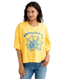 BILLABONG ウィメンズ CORD SHELL WIDE LOOS Tシャツ 【2026年春夏モデル】