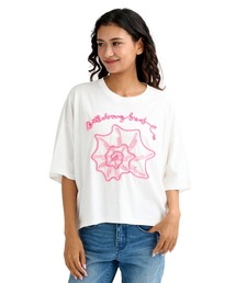BILLABONG ウィメンズ CORD SHELL WIDE LOOS Tシャツ 【2026年春夏モデル】