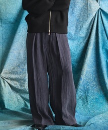 MAISON SPECIAL | 《UNISEX》Drape Fibrillated Twill One-tuck Prime-Wide Slacks/ドレープフィブリルツイルワンタックプライムワイドスラックス【MAISON SPECIAL/メゾンスペシャル】■セットアップ対応■(スラックス)