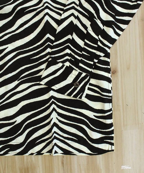 Schott(ショット)の「ZEBRA RAYON SHIRT(シャツ/ブラウス・メンズ・ゼブラ・XL/XXL/M/L)」の7枚目の写真