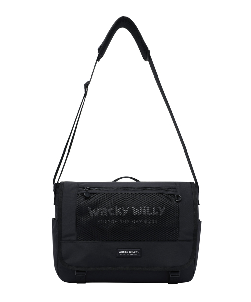 Wacky WiLLy（ワッキーウィリー）の「[26SS] フライト V2 メッセンジャーバッグ ブラック（メッセンジャーバッグ・レディース・その他・F）」の3枚目の写真