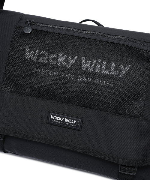 Wacky WiLLy（ワッキーウィリー）の「[26SS] フライト V2 メッセンジャーバッグ ブラック（メッセンジャーバッグ・レディース・その他・F）」の7枚目の写真
