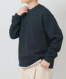ITEMS URBANRESEARCH | ランダムピッチジャカードtops(スウェット)
