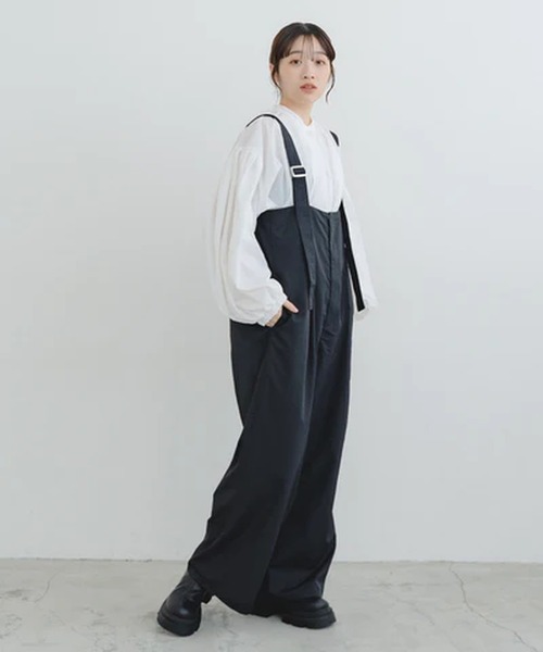 merrylatte(メリーラテ)の「ナイロンボリュームブラウス【IROHANI】(シャツ/ブラウス・レディース・ブラック/ホワイト・FREE)」の15枚目の写真