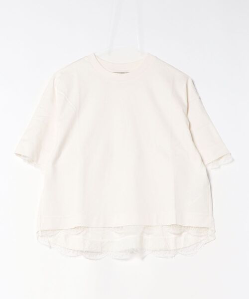 ALLSAINTS(オールセインツ)の「NIA LACE DETAIL SHORT SLEEVE T-SHIRT | NIA レース ディテール 半袖 Tシャツ(Tシャツ/カットソー・レディース・ホワイト系その他・XS/S/M)」の10枚目の写真