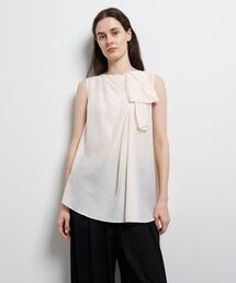 LANVIN en Bleu | シアータンブラータックリボンブラウス(シャツ/ブラウス)