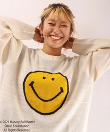 SMILEY FACE（スマイリーフェイス）の「長袖ニット（ニット/セーター）」