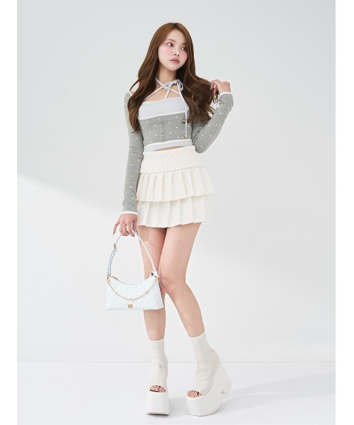 Darich(ダーリッチ)の「ストレッチニットメッシュブーサン(サンダル・レディース・アイボリー/ブラック・S/M/L/XL/XS)」の11枚目の写真