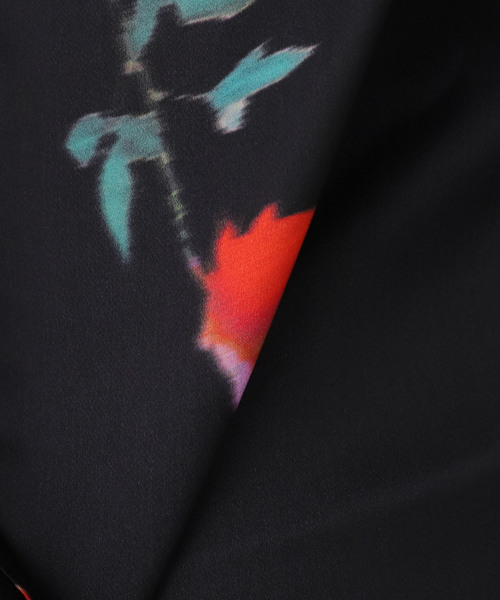 EDIT. FOR LULU（エディットフォールル）の「【GANNI/ガニー】Printed Stretch Satin Midi Dress（ワンピース・レディース・ブラック・FREE）」の22枚目の写真