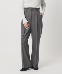<MARW UNITED ARROWS>ベルト付き タック ストレート パンツ