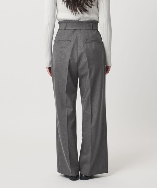 MARW UNITED ARROWS(マルゥ ユナイテッドアローズ)の「<MARW UNITED ARROWS>ベルト付き タック ストレート パンツ(スラックス・レディース・ブラック/ダークグレー・38/36)」の11枚目の写真