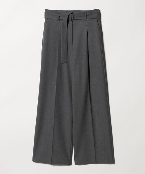MARW UNITED ARROWS(マルゥ ユナイテッドアローズ)の「<MARW UNITED ARROWS>ベルト付き タック ストレート パンツ(スラックス・レディース・ブラック/ダークグレー・38/36)」の12枚目の写真