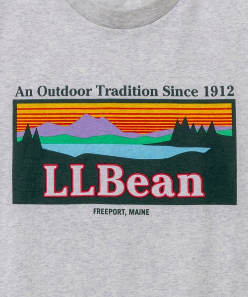 L.L.Bean(エルエルビーン)の「【JAPAN EDITION】モリル・ショートスリーブ・カタディン・ロゴ・ティ(Tシャツ/カットソー・レディース・レモンイエロー/ライム/ライトグレー/チャコール・MEDIUM)」の11枚目の写真